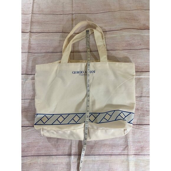 Georgio Armani Frangrance Women's Beige Tote Carry Bag - OS - Picture 5 of 11